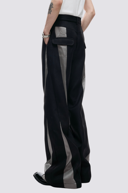 Stiff Circuit Deconstruct Bootcut Pants