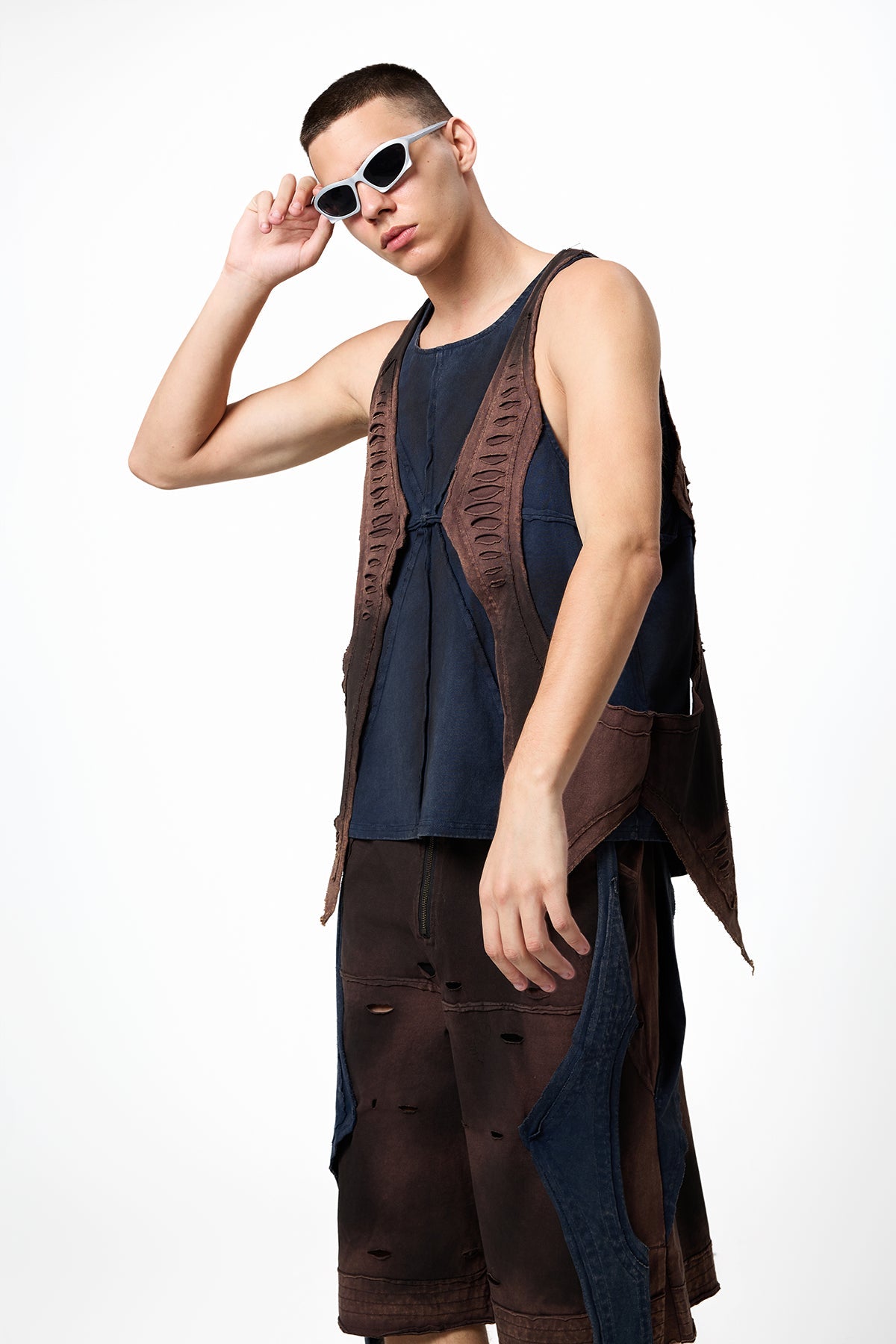 Stone Rush Ripped Vest