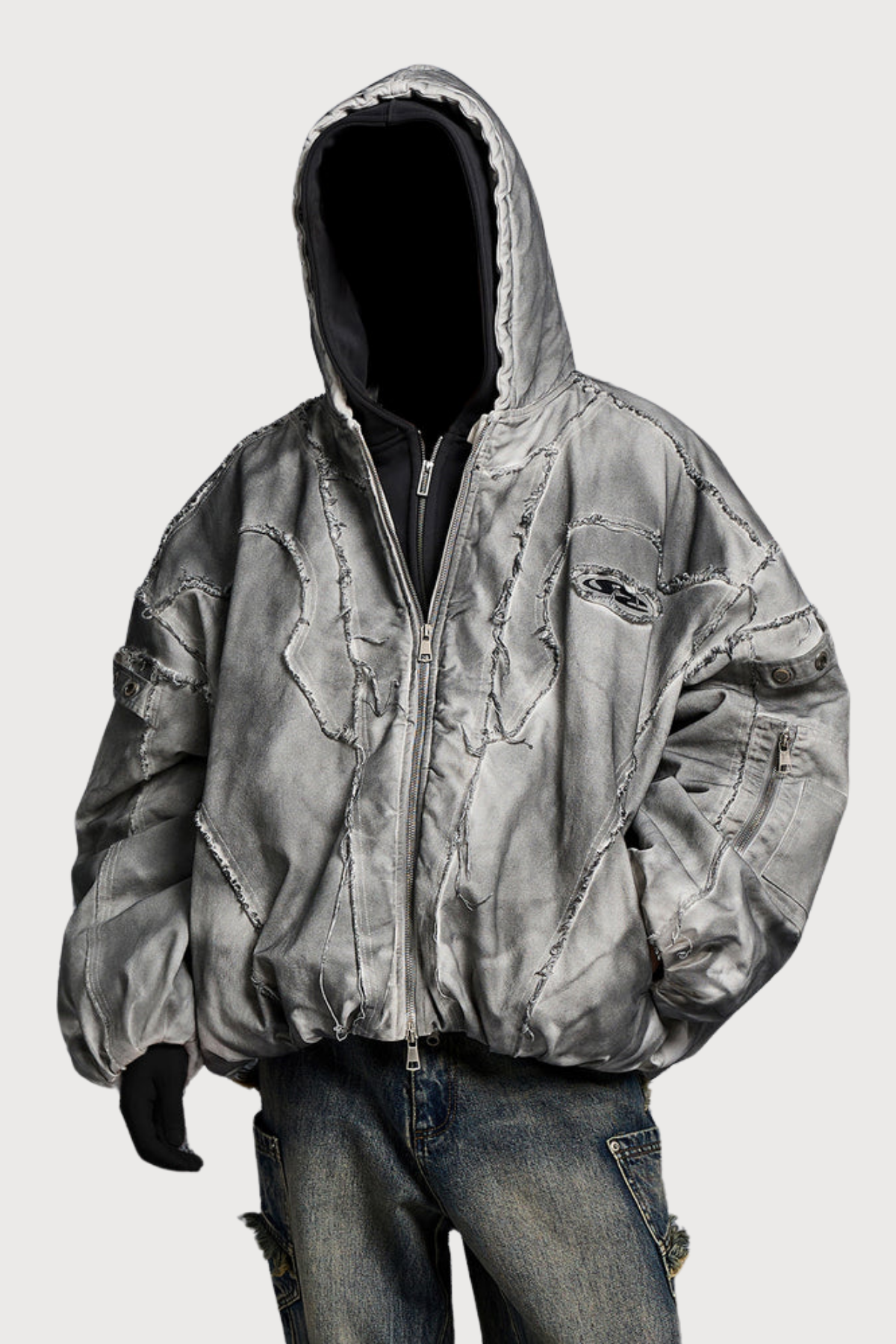 Street Claw Padded Hooded Jacket