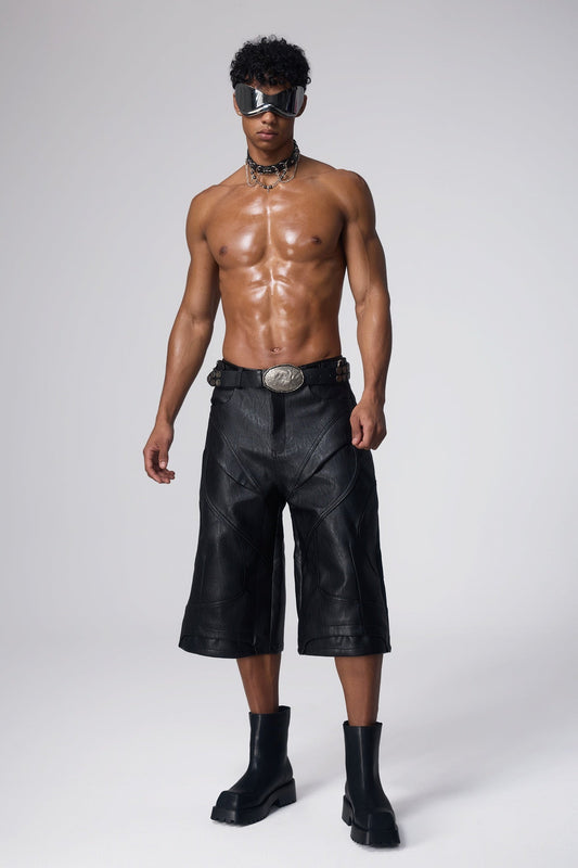 Street Kiss Leather Shorts