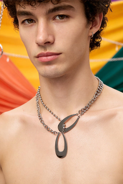 Structural Gleam Necklace