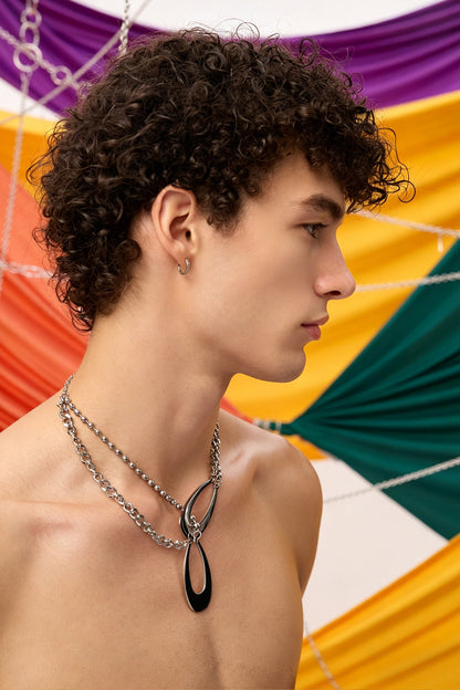 Structural Gleam Necklace