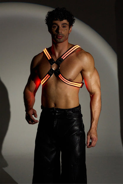 Structured Skin Led Chest Harness
