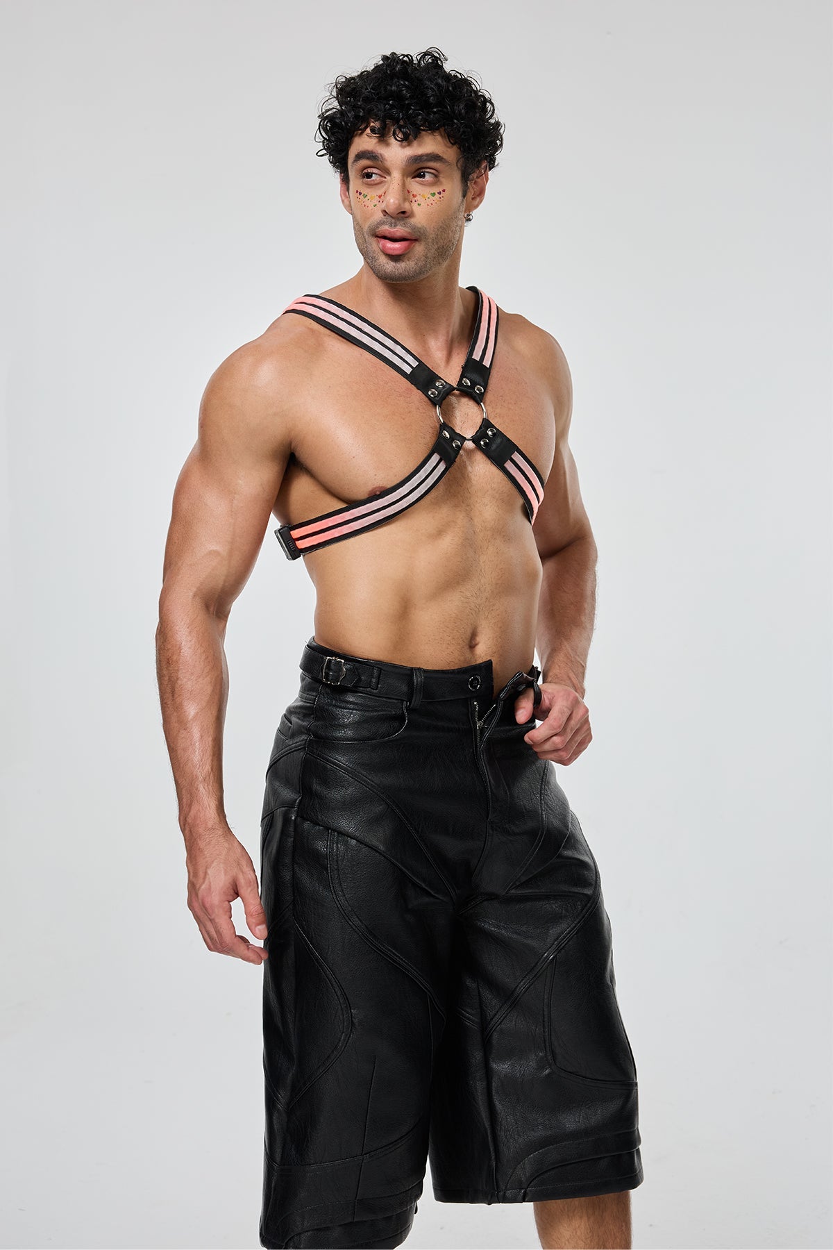 Structured Skin Led Chest Harness