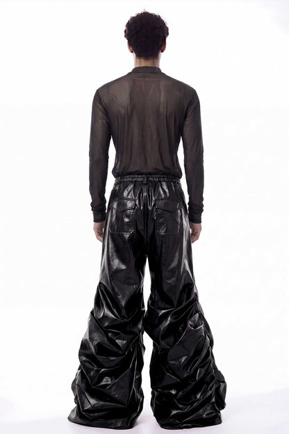 Subtle Screen Long Sleeve Gothic Mesh Top