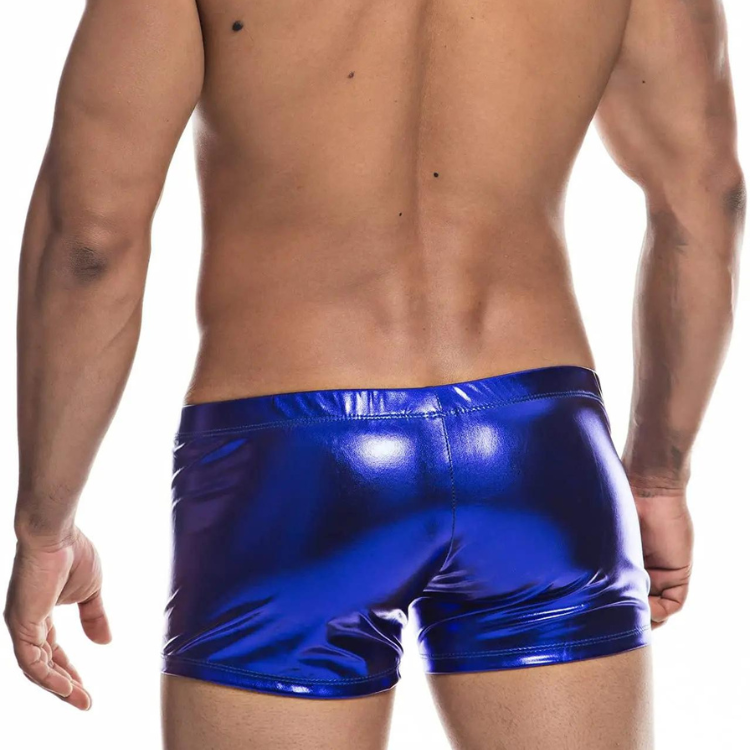 Super Booty Drawstring PU Leather Boxers