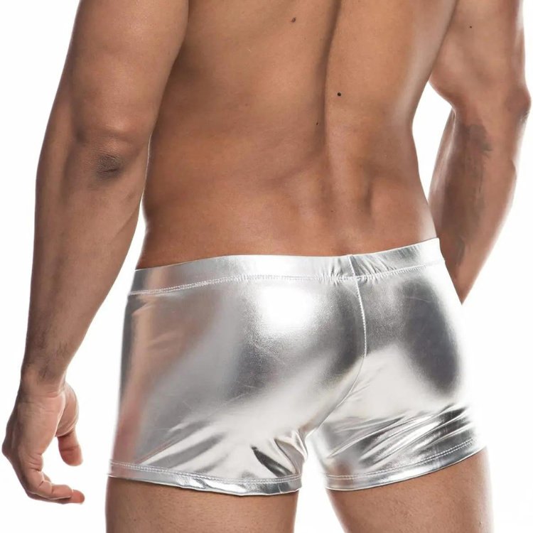 Super Booty Drawstring PU Leather Boxers