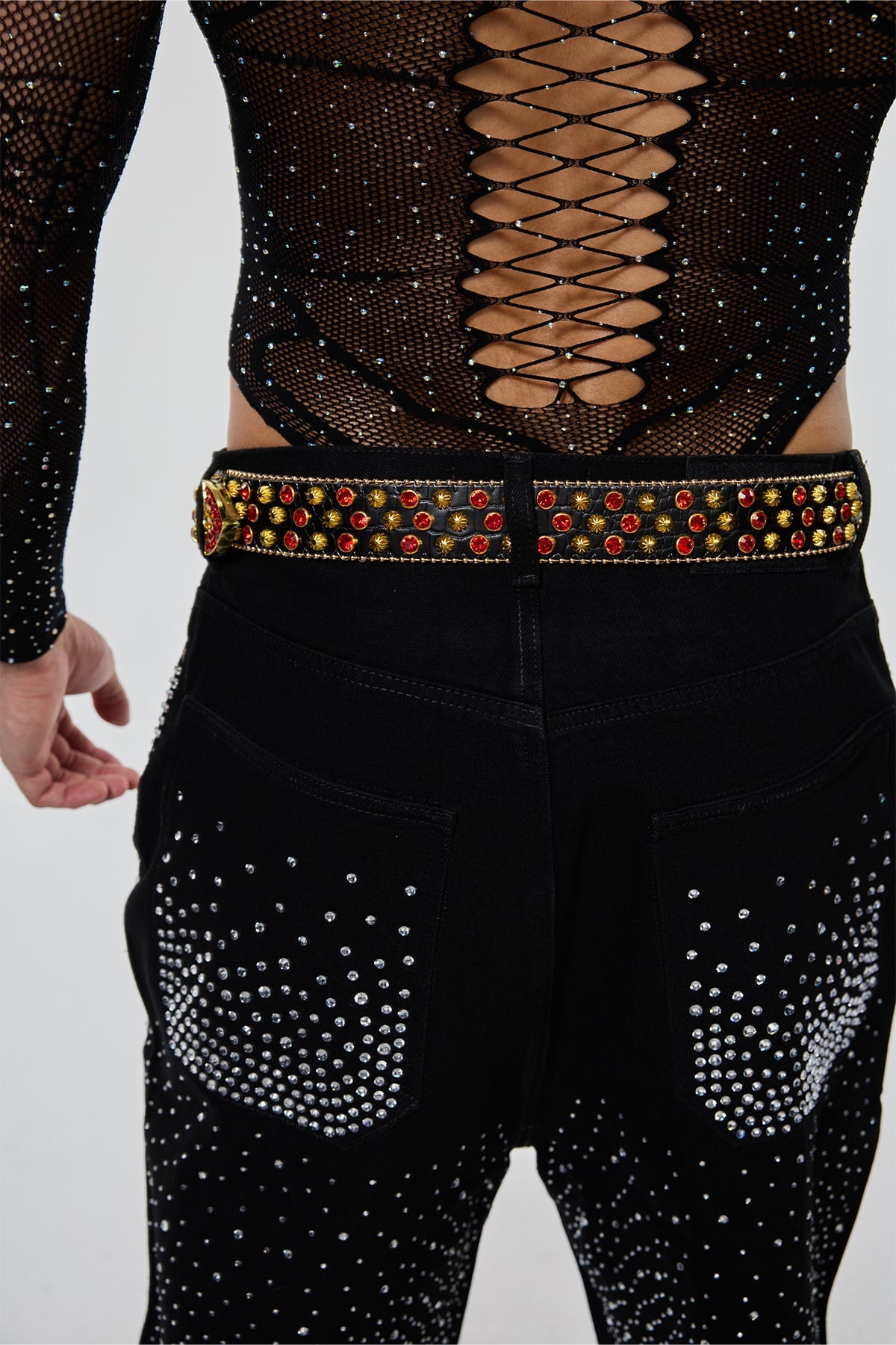 Supply Case Rhinestone Belt
