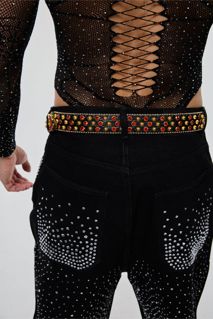 Supply Case Rhinestone Belt