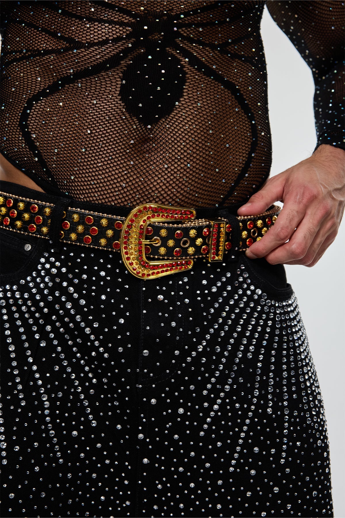 Supply Case Rhinestone Belt
