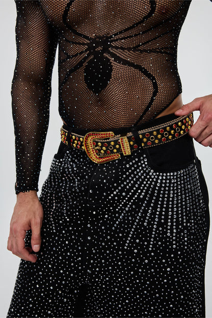 Supply Case Rhinestone Belt