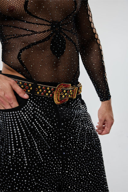 Supply Case Rhinestone Belt