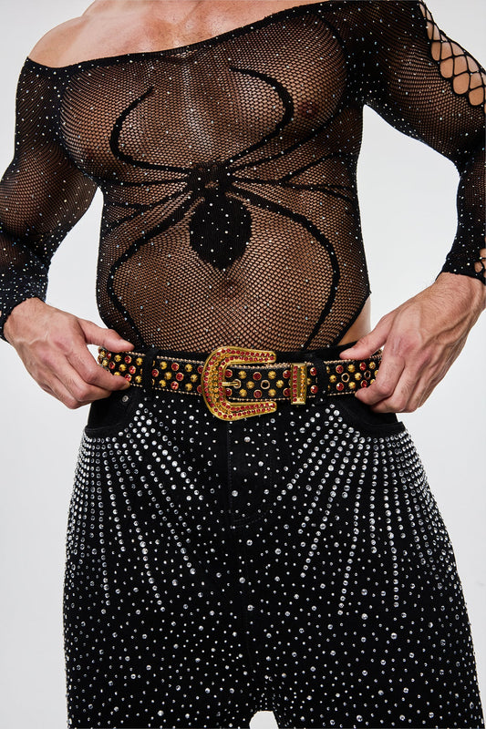 Supply Case Rhinestone Belt