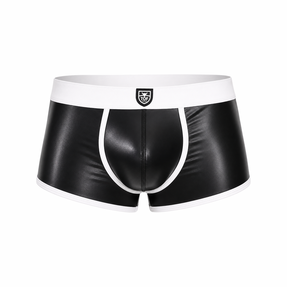 TOF Paris Fetish Bottomless Boxer Black/White