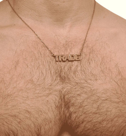 "TRADE"  - 18kt Gold Plated