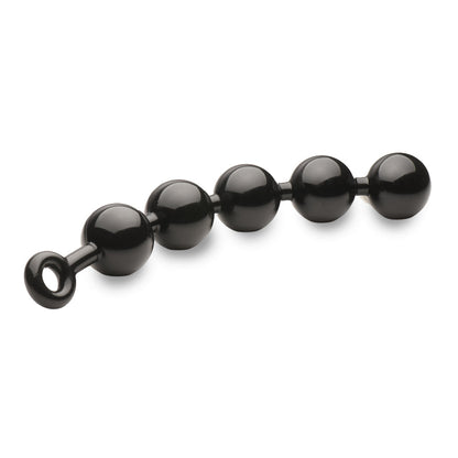 The Black Baller Anal Beads
