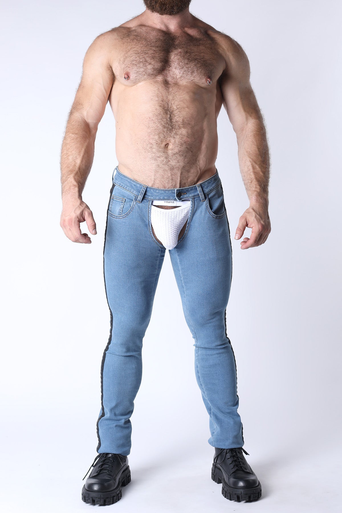 Terry Denim Chap