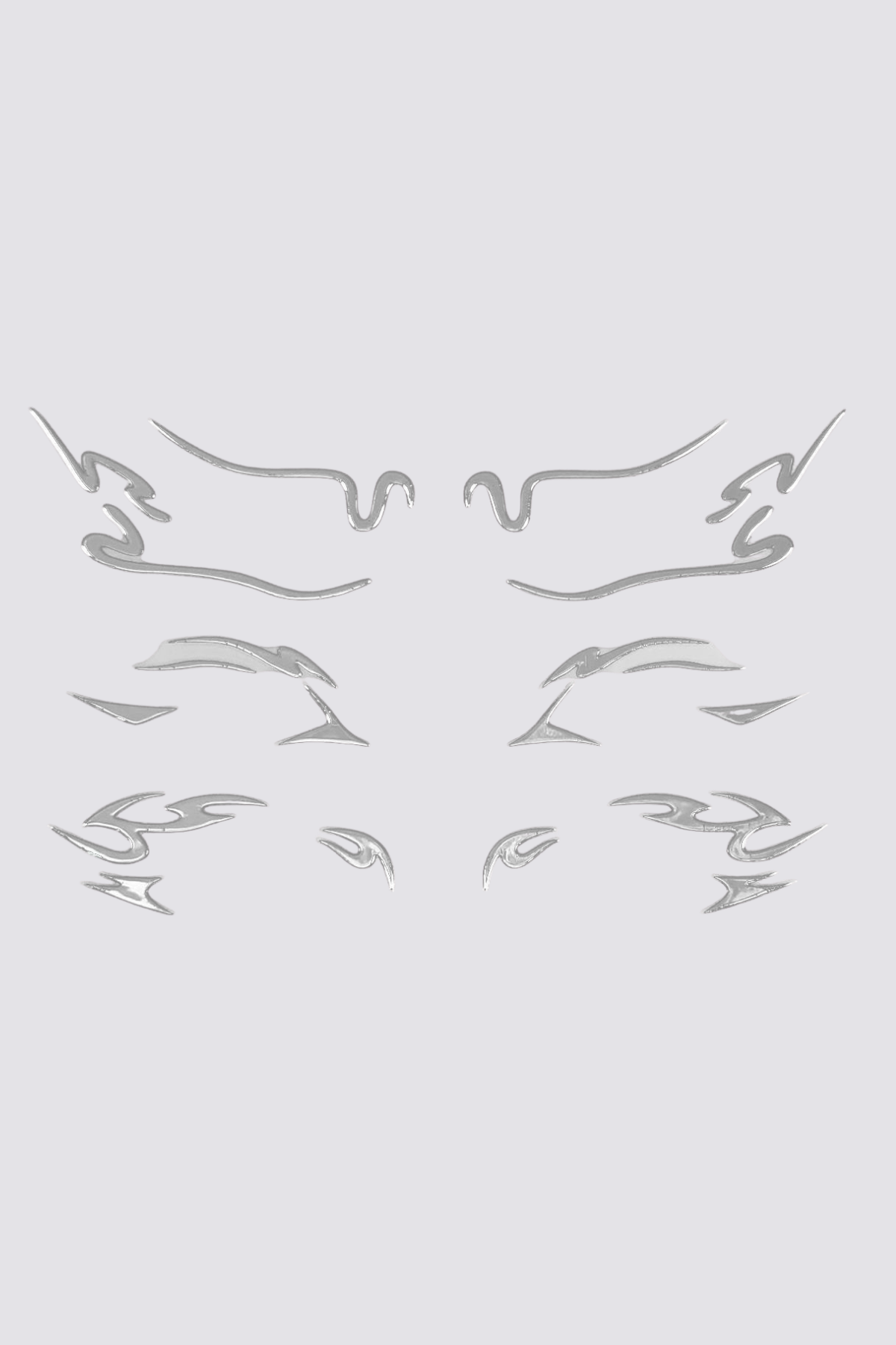 Titanium Flux Eye Sticker