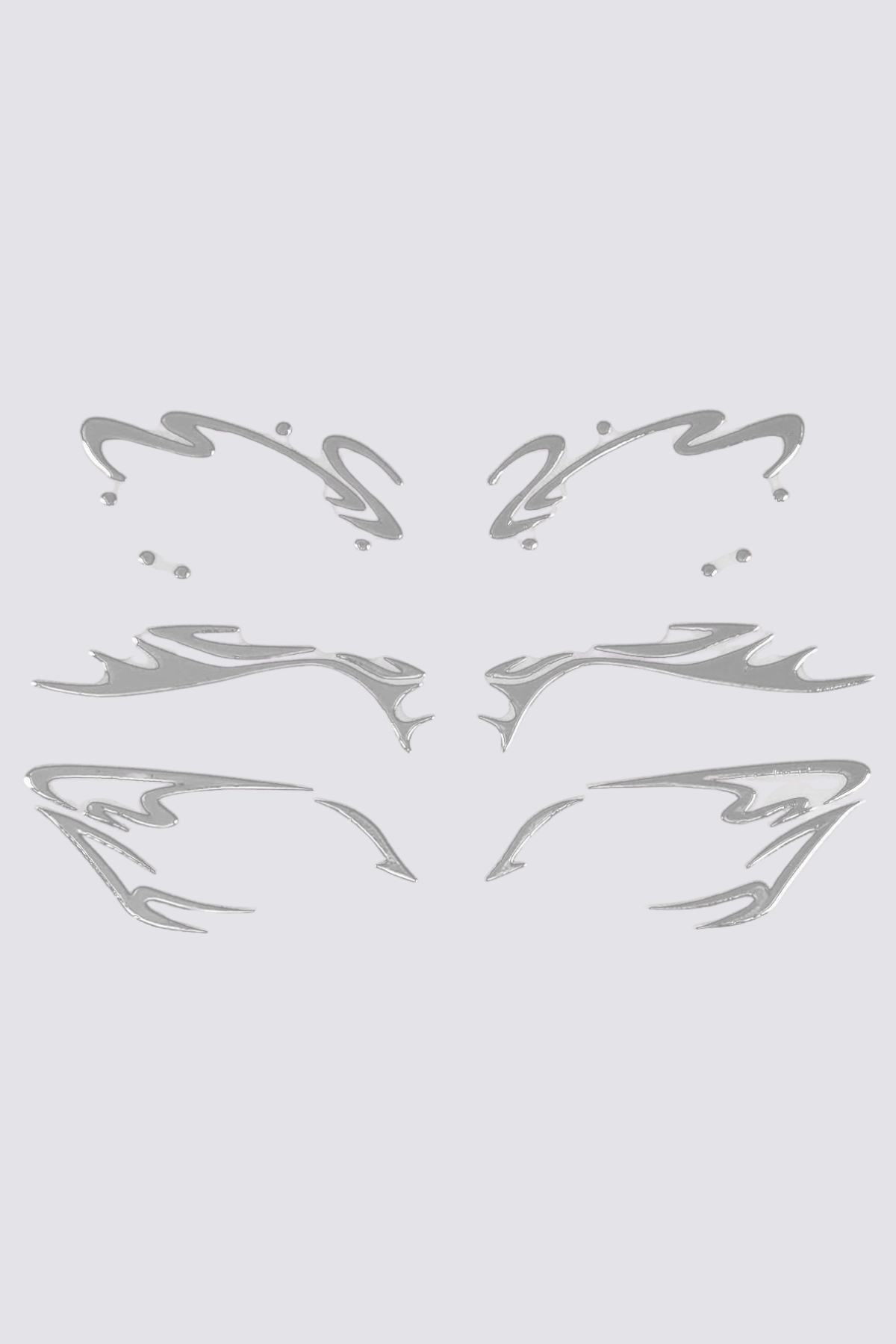 Titanium Flux Eye Sticker