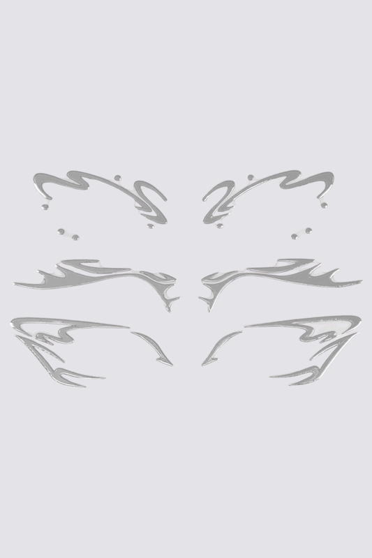 Titanium Flux Eye Sticker