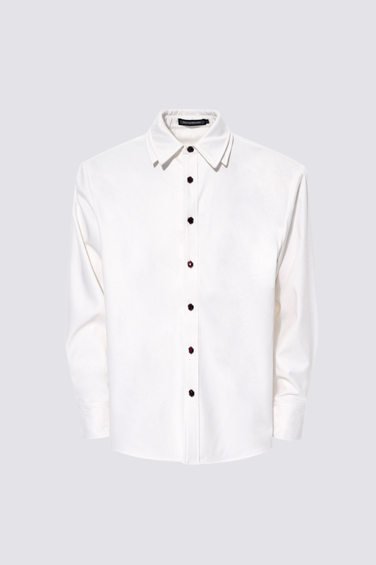 Total Eclipse Long Sleeve Shirt White
