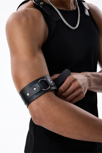 Toxic Grip Leather Armband