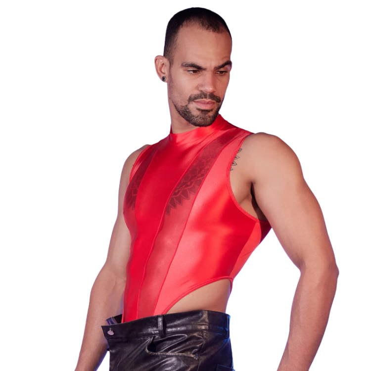 Transparent Tease Mesh Bodysuit