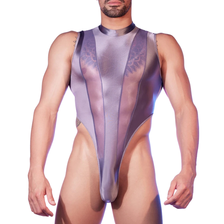 Transparent Tease Mesh Bodysuit