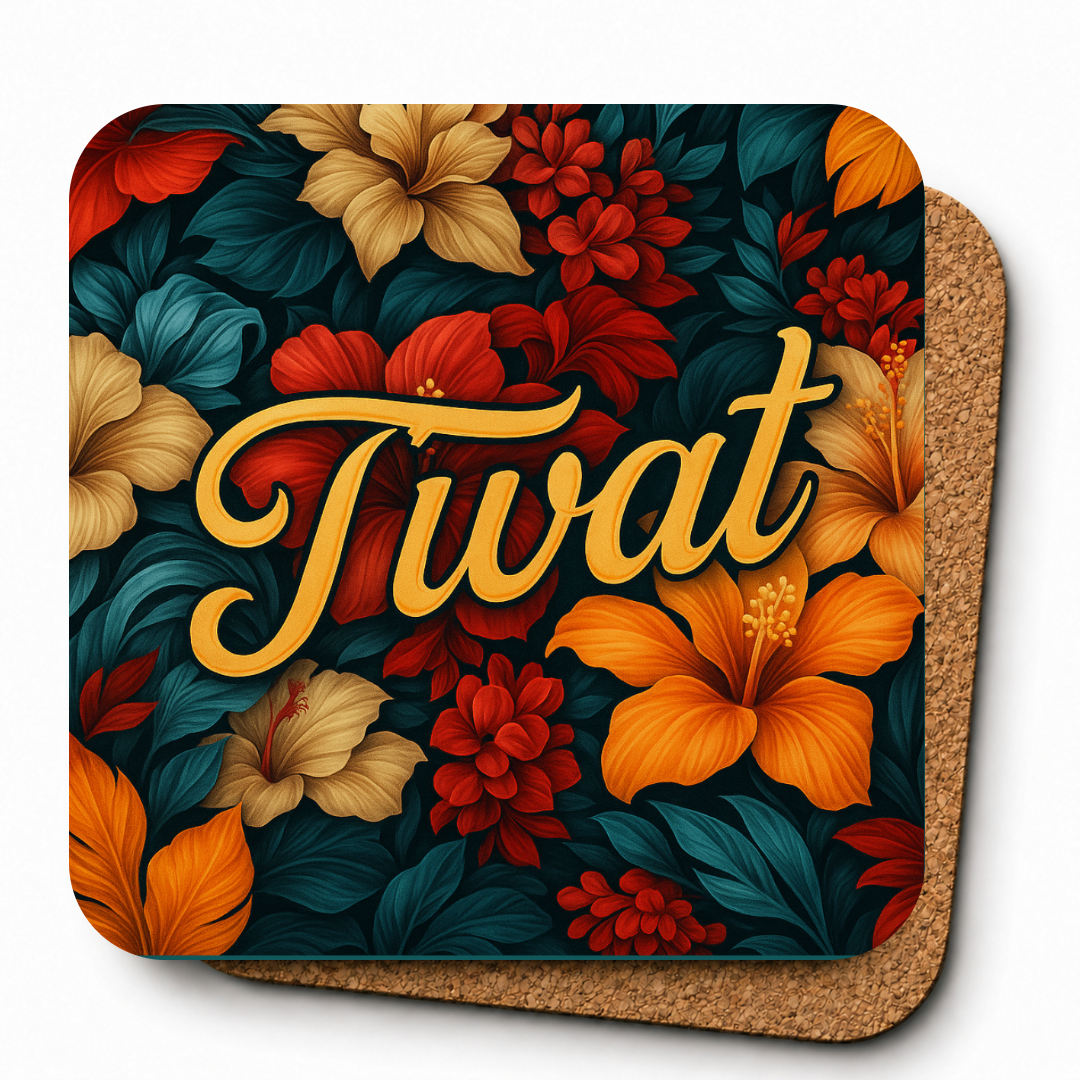 Cheeky Coasters | Twat