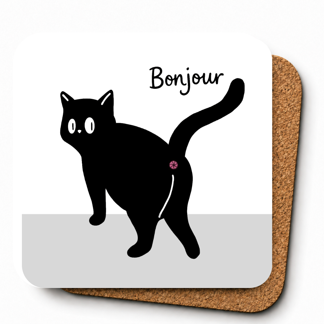 Cheeky Coasters | Bonjour