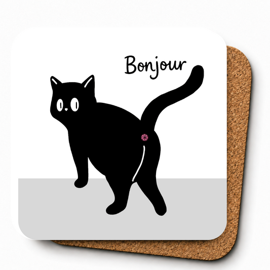 Cheeky Coasters | Bonjour