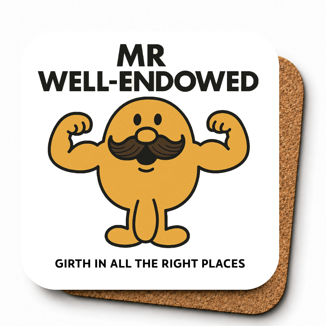 Cheeky Coasters | Mr Well-Endowed