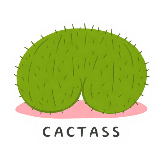 Cact-Ass | Sassy Sticker