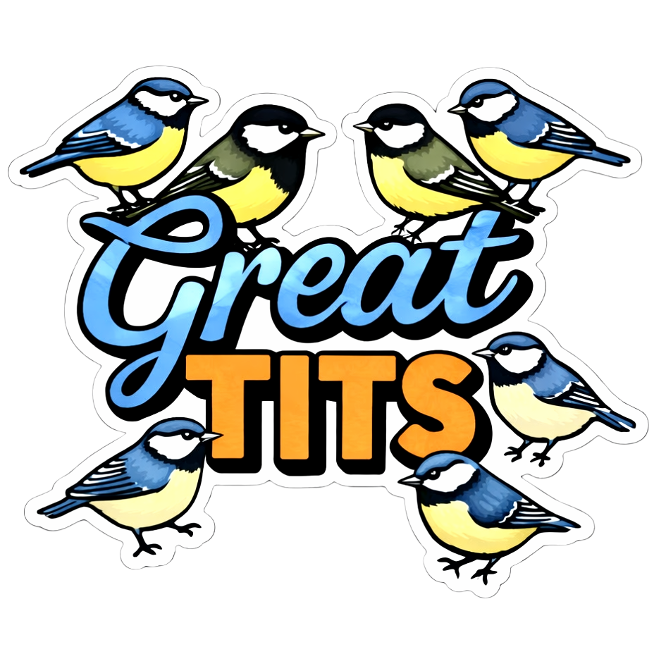 Great Tits | Sassy Sticker