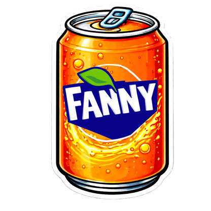 Fanny | Sassy Sticker