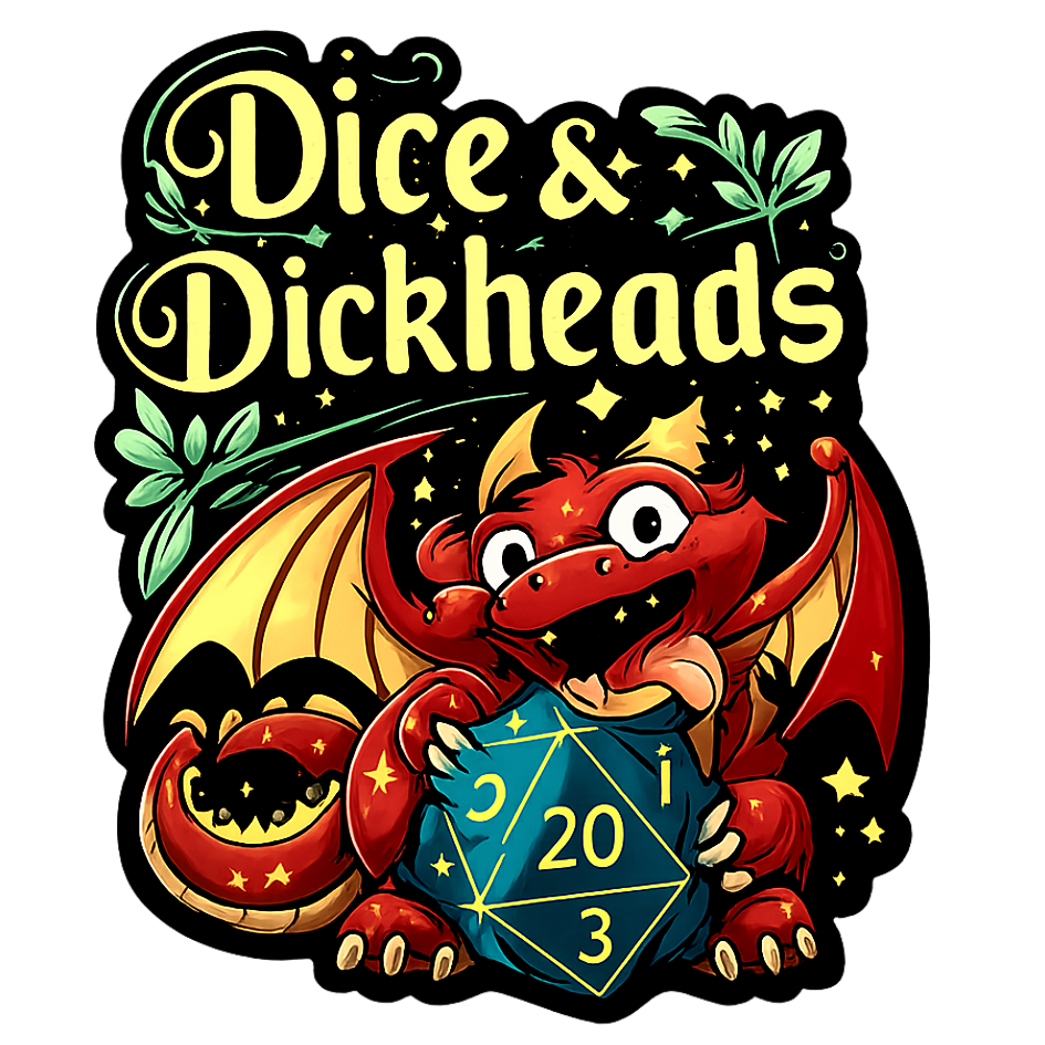 Dice & Dragons | Sassy Sticker