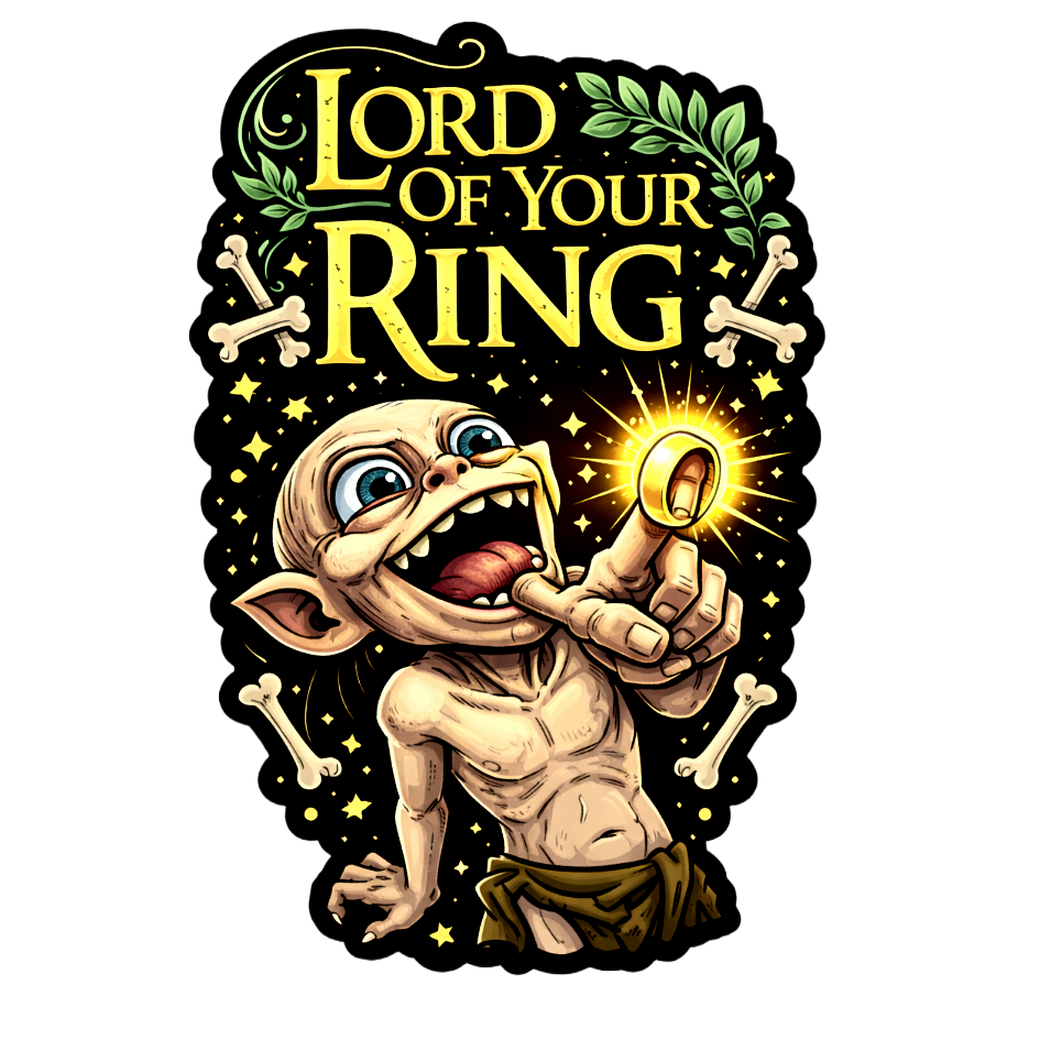 Lord of your Ring | Sassy Sticker
