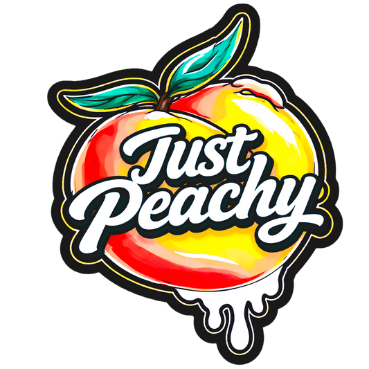 Just Peachy | Sassy Sticker