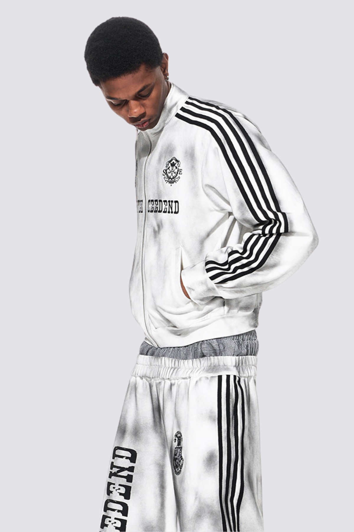 Urban Drift Stripe Long Sleeve Jacket