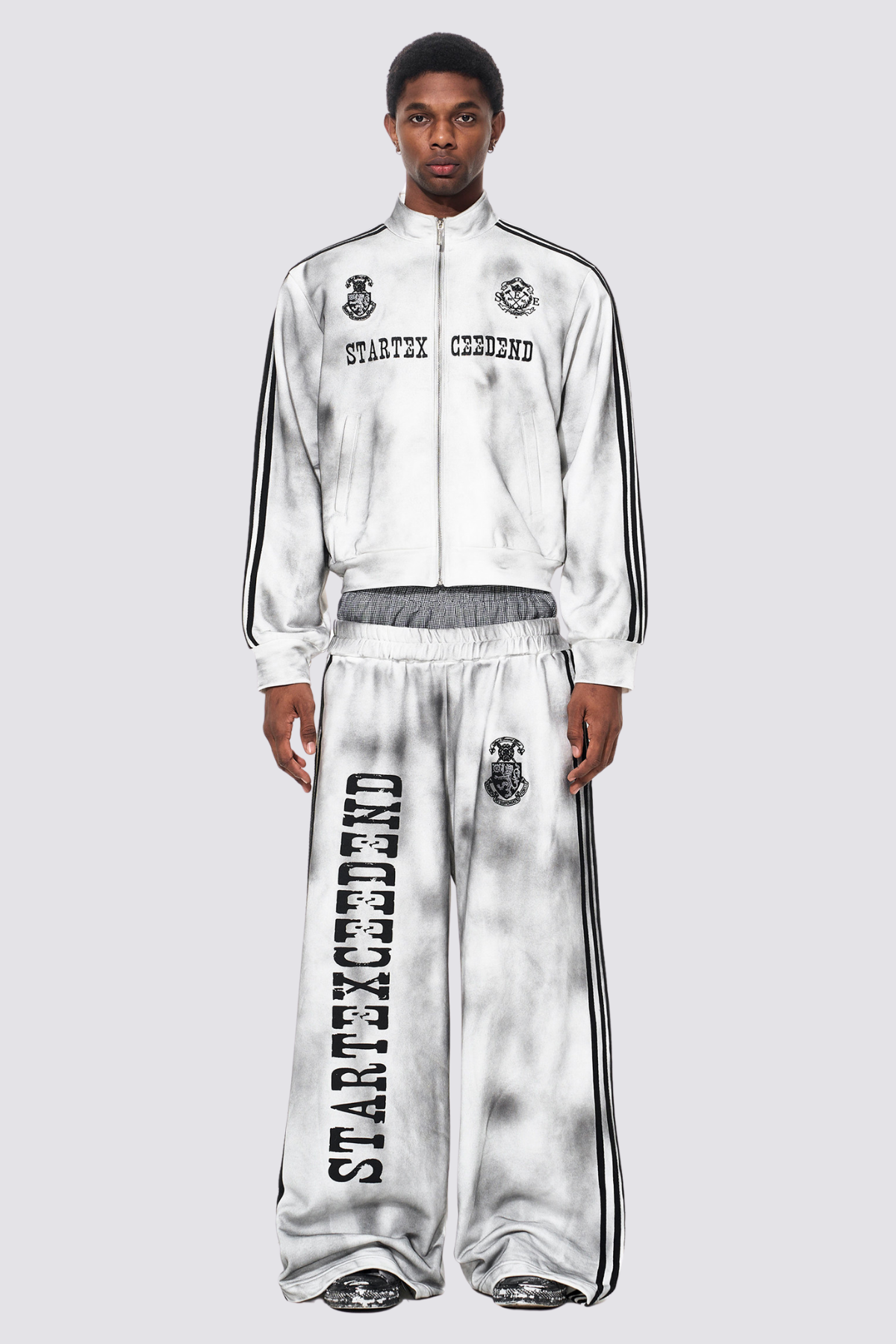 Urban Drift Stripe Long Sleeve Jacket