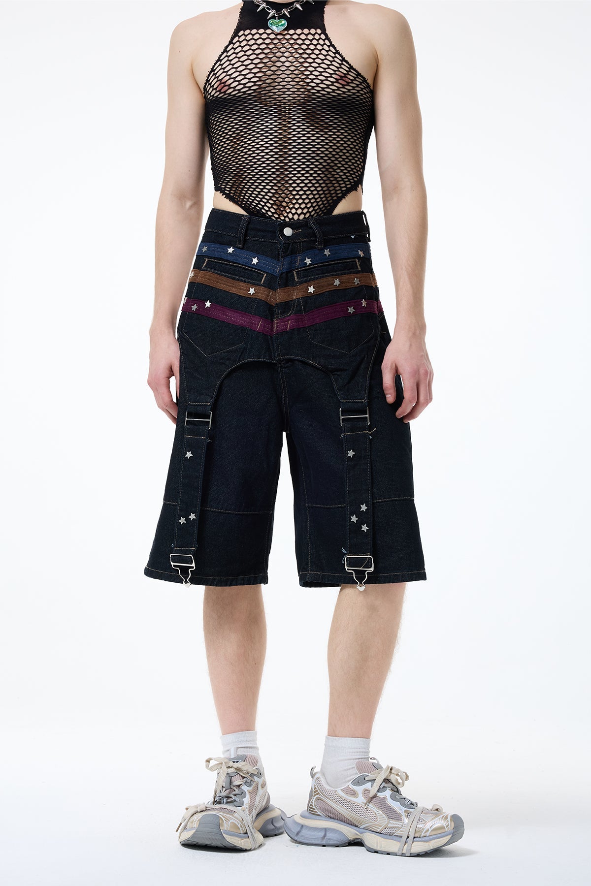 Urban Kiln Star Wide Leg Capri Pants