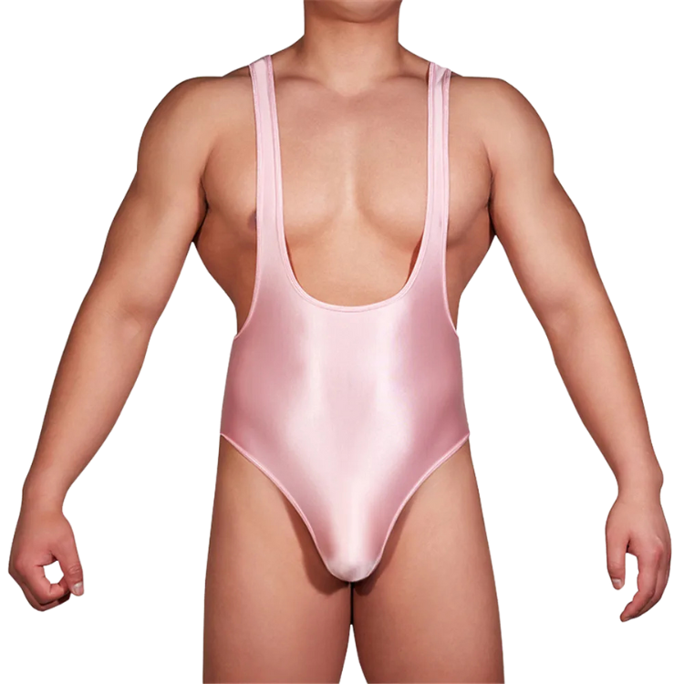 Va-Va-Voom V Neck Bodysuit For Men