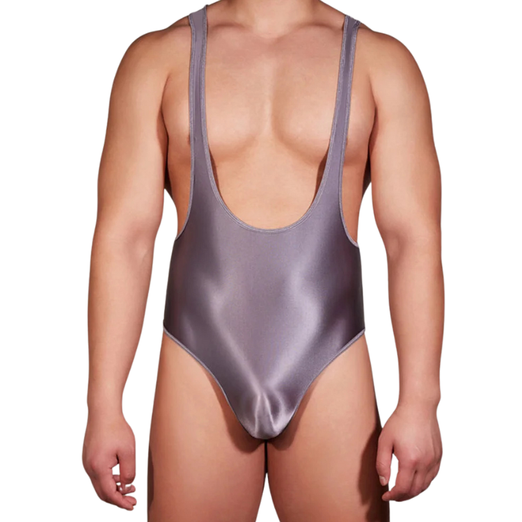 Va-Va-Voom V Neck Bodysuit For Men