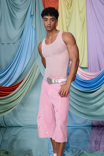 Vapor Logic Tank Top Pink