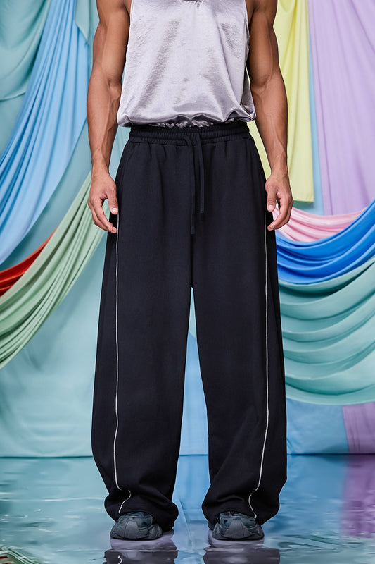 Vector Pleat Barrel Pants