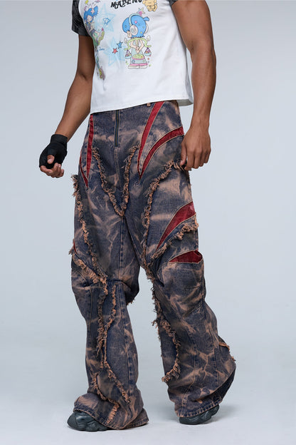 Vector Thread Deconstructed Barrel Jeans