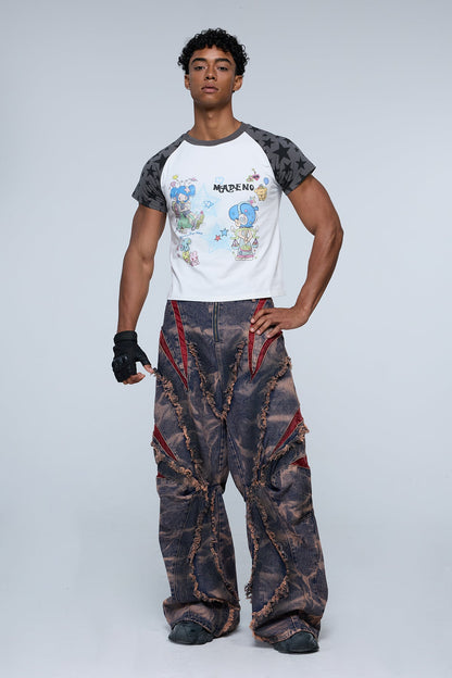 Vector Thread Deconstructed Barrel Jeans