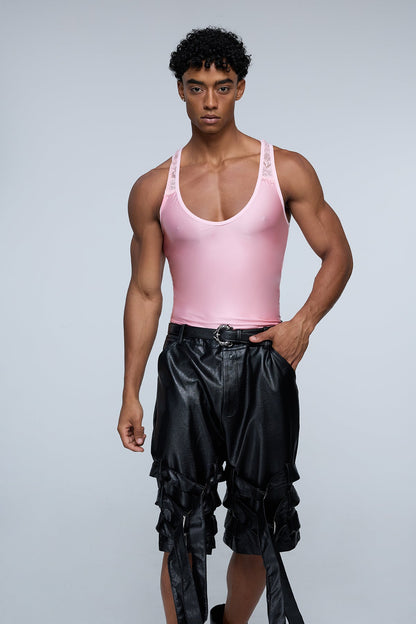 Velvet Arc Lace Tank Top