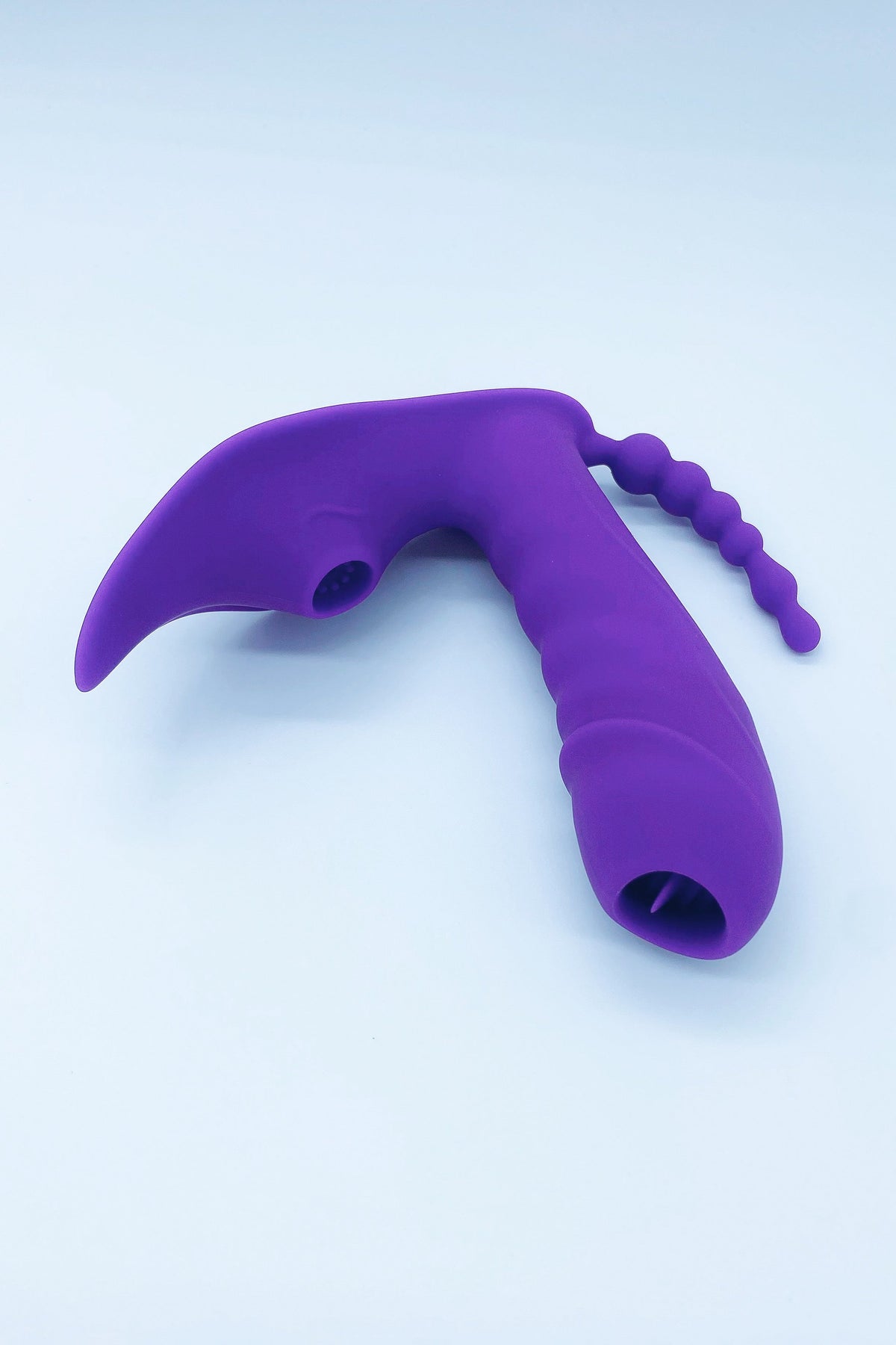 Toygasm 3-in-1 Ultimate Pleasure Toy – Suction, Licking & Anal Beads