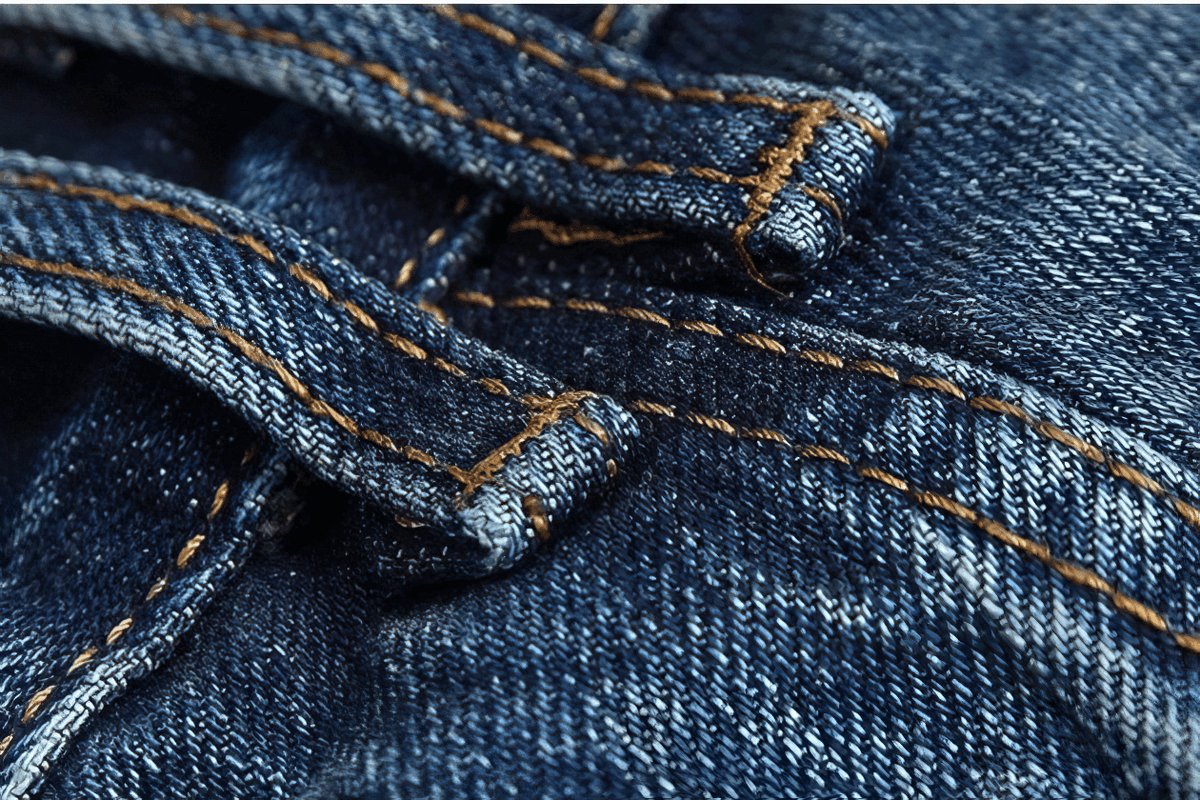 Vintage Washed 15oz Denim Cargo Pants – Loose Fit